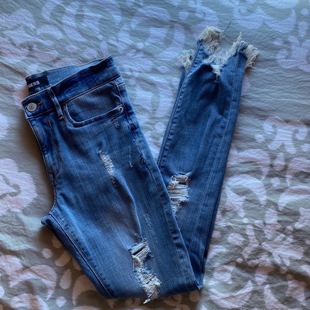 Express denim.